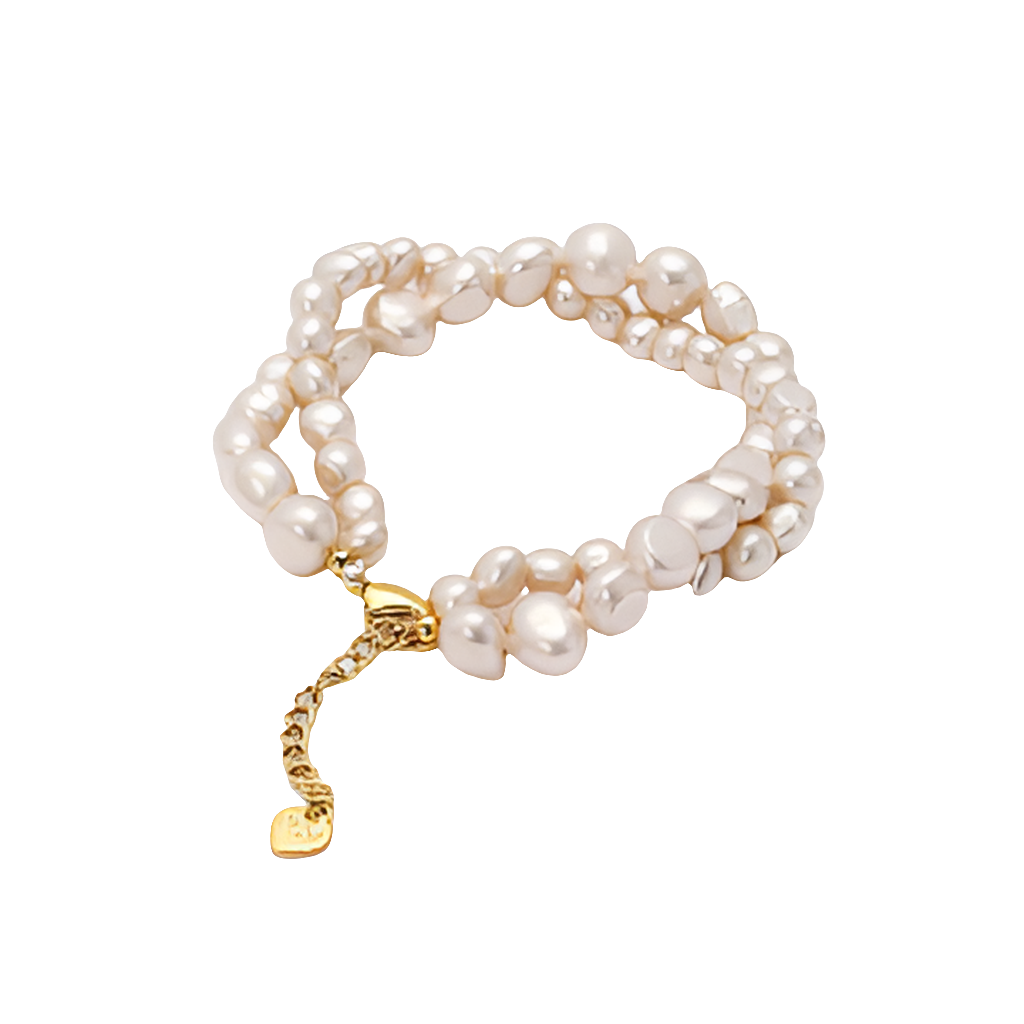 White Rice Pearl Bracelet ZoharasVogue Fashion Collection