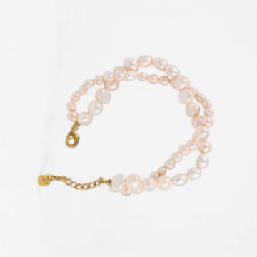 White Rice Pearl Bracelet ZoharasVogue Fashion Collection