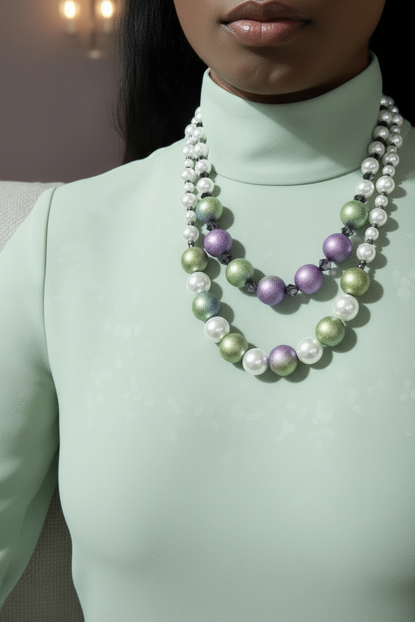 Astraea Luster Necklace - ZOHARAS VOGUE