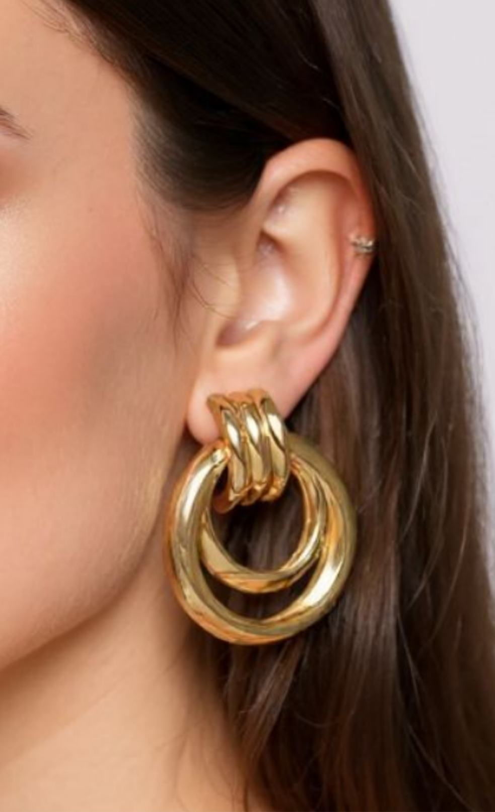 Aurora Gleam Gold Earrings