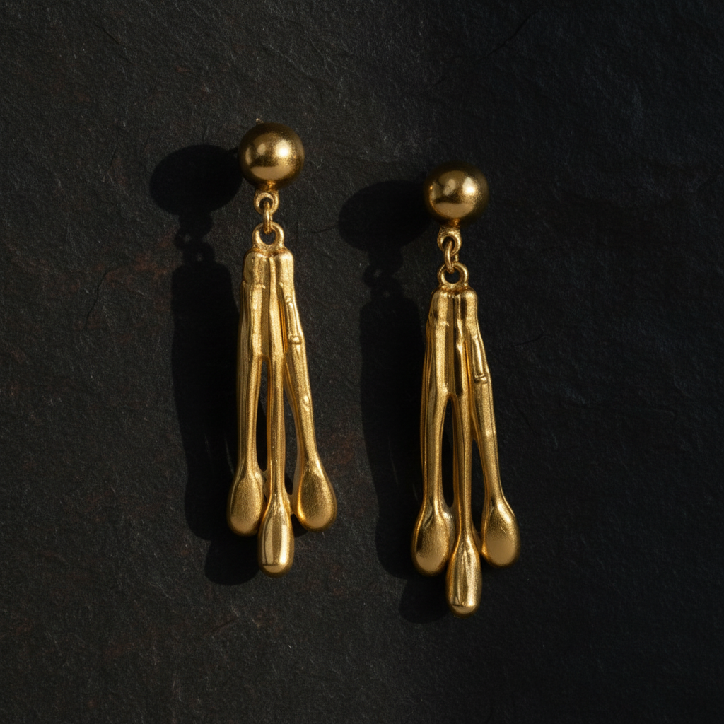 Aurora Hammered Earrings - ZOHARAS VOGUE