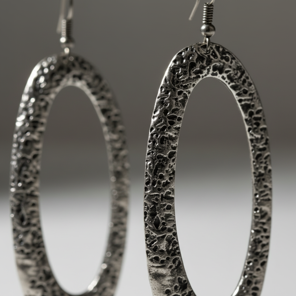 Boho Silver Drop Earrings - ZOHARAS VOGUE
