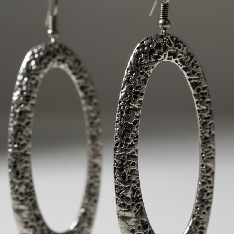 Boho Silver Drop Earrings - ZOHARAS VOGUE