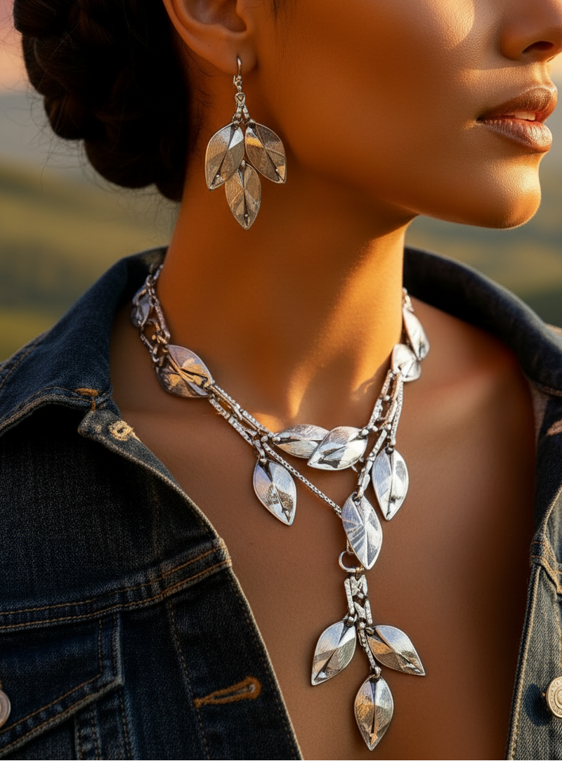 Crystal Vine Luxe Earrings - ZOHARAS VOGUE