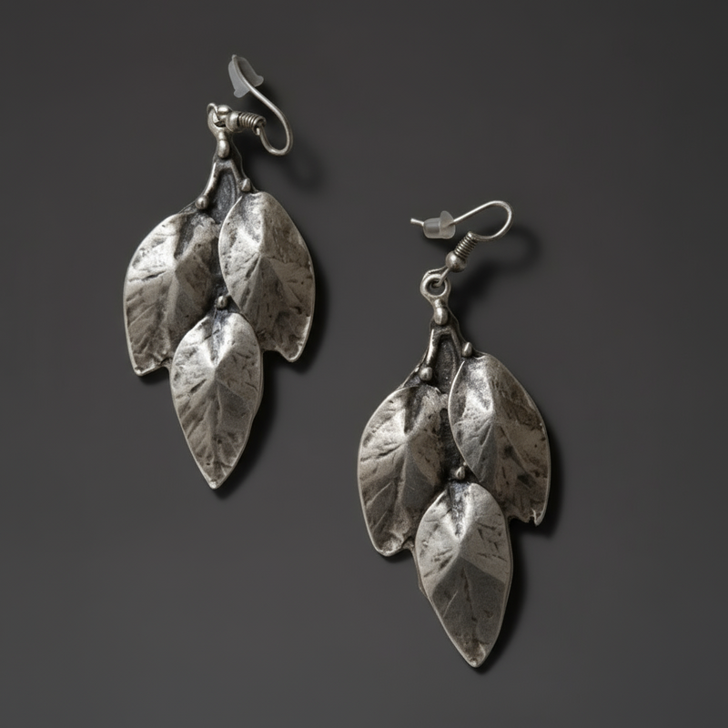 The earrings cascades gracefully, highlighting your neckline with brilliant shimmer. Paired with matching crystal necklace, it's perfect for evening. ZoharasVogue 