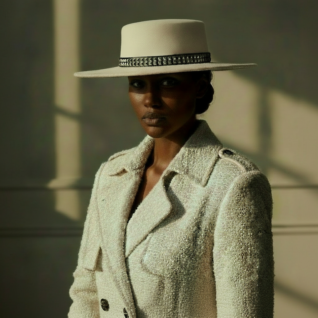 Ebony Fedora Essence Hat - ZOHARAS VOGUE
