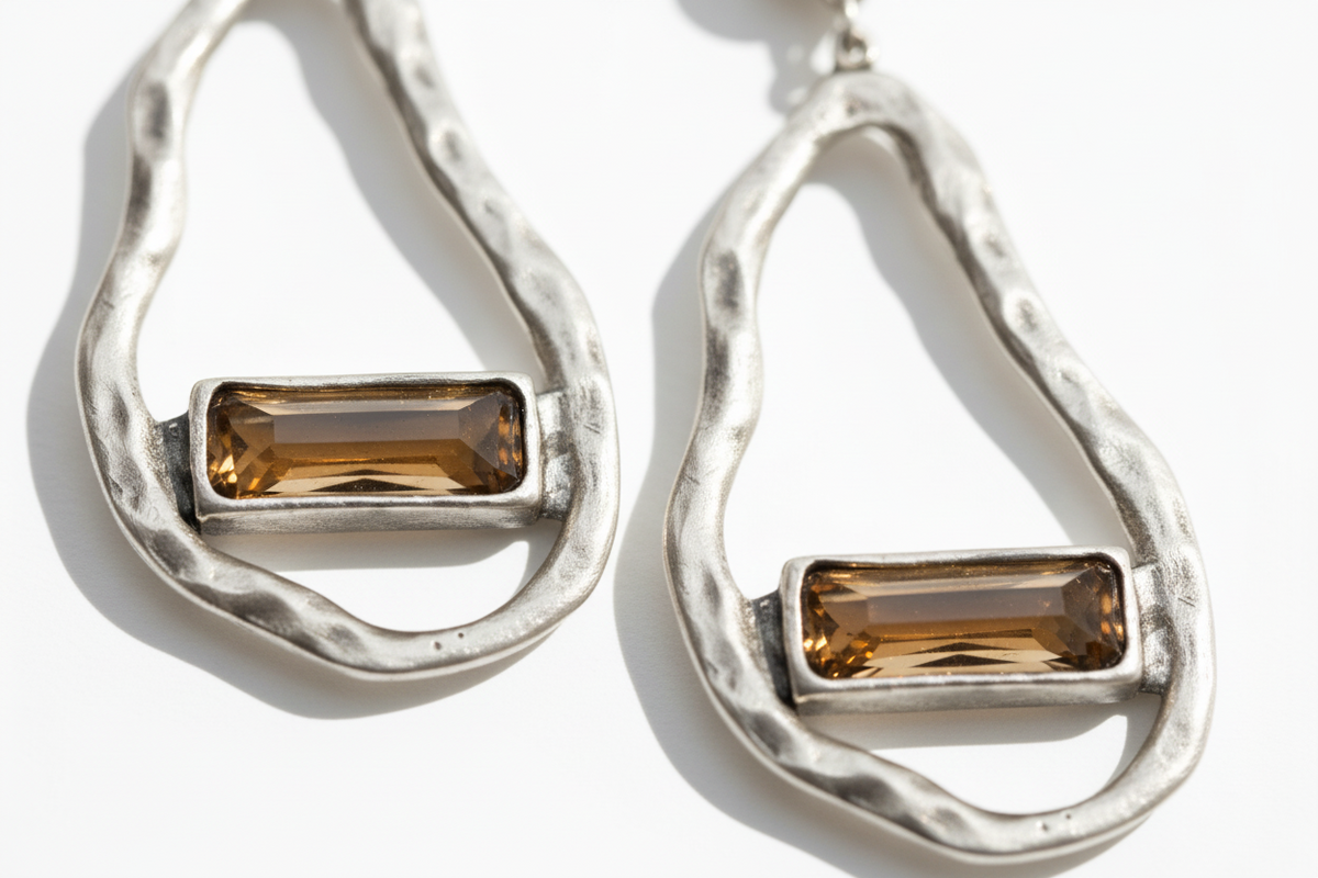 Golden Drift Boho Earrings