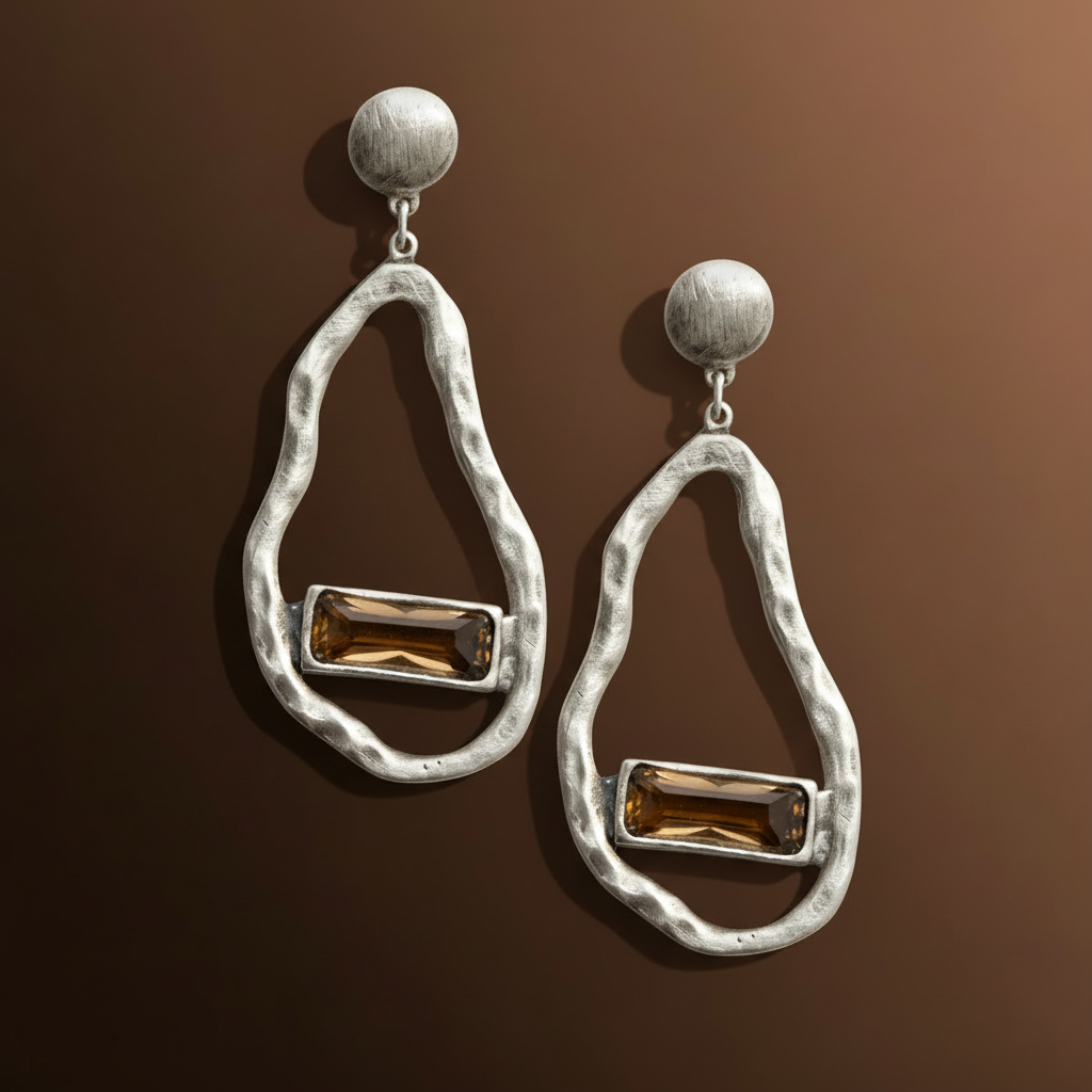 Golden Drift Boho Earrings