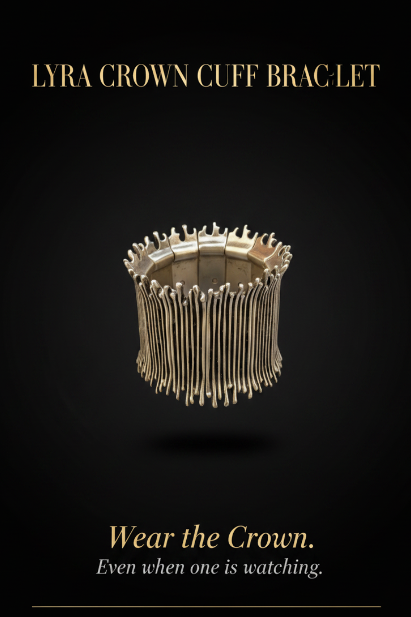 Lyra Crown Cuff Bracelet - ZOHARAS VOGUE