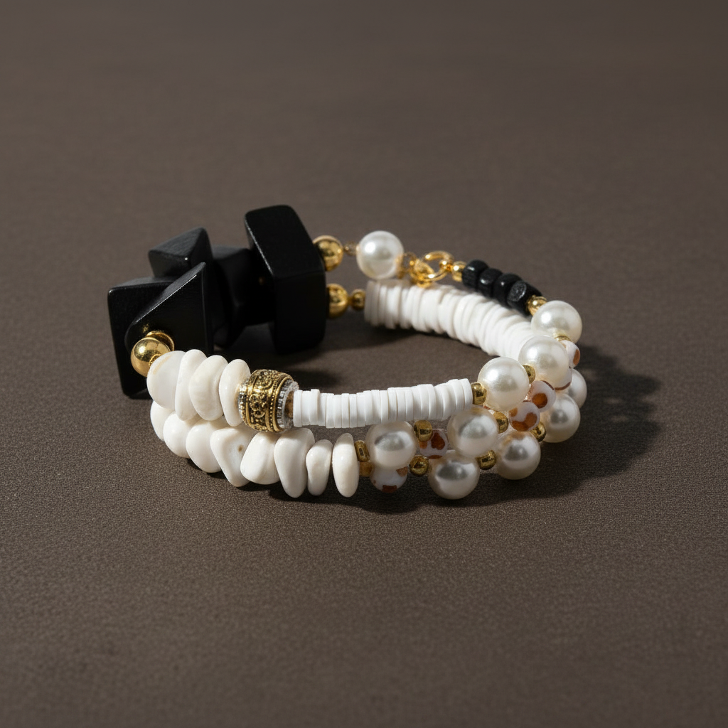 Obsidian Empress Stack Bracelets - ZOHARAS VOGUE