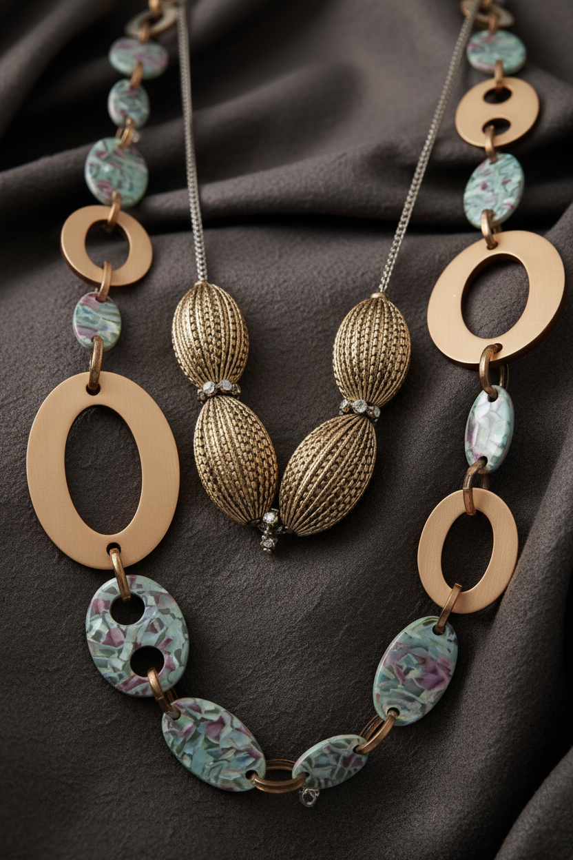 Ocean Ember Luxe Necklace - ZOHARAS VOGUE
