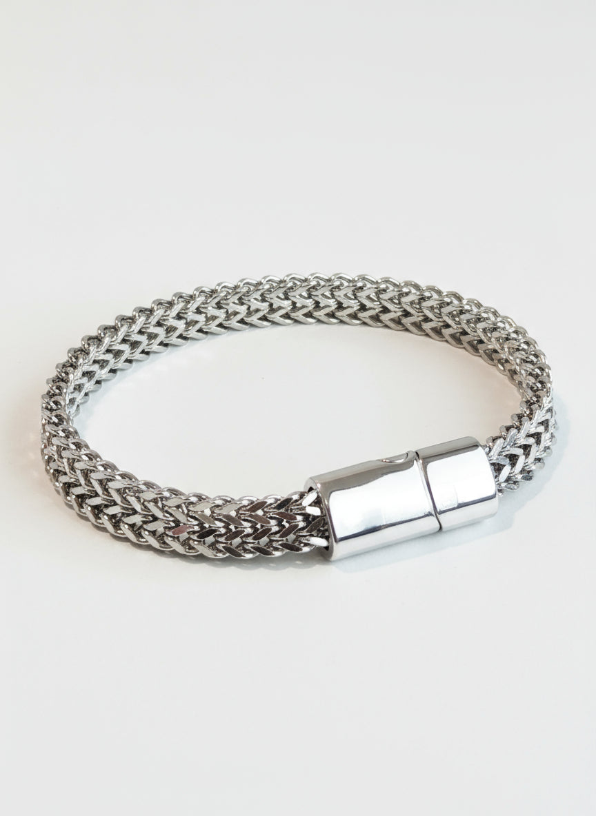 Orion Steel Woven Bracelet