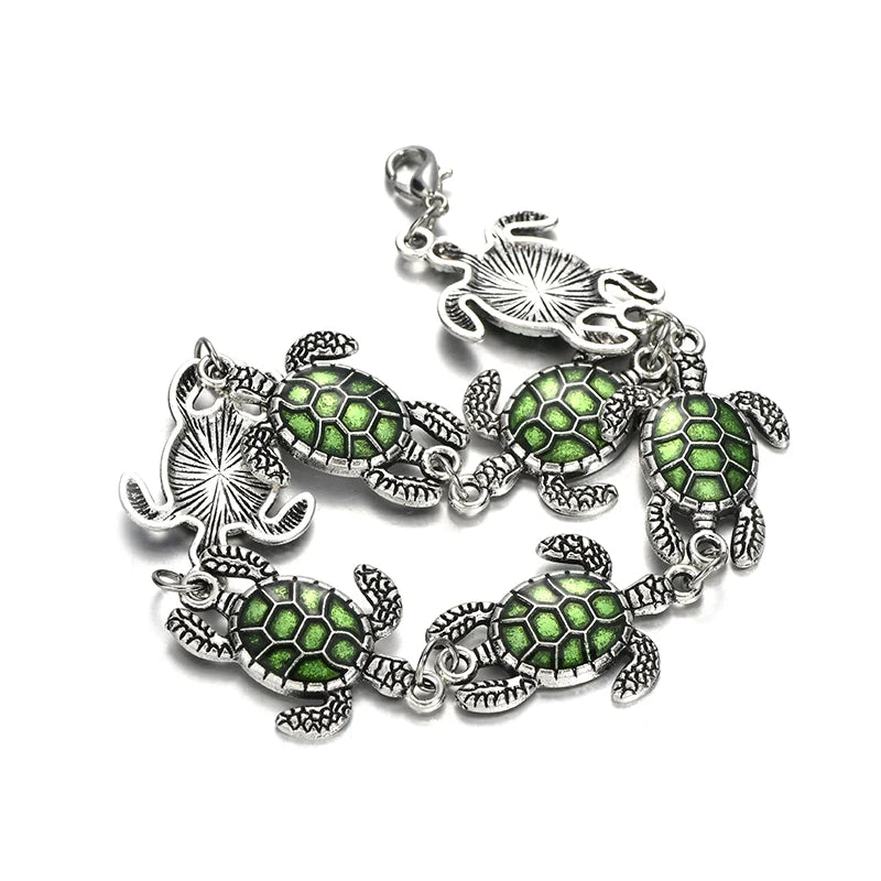 Verdant Sea Charm Bracelet
