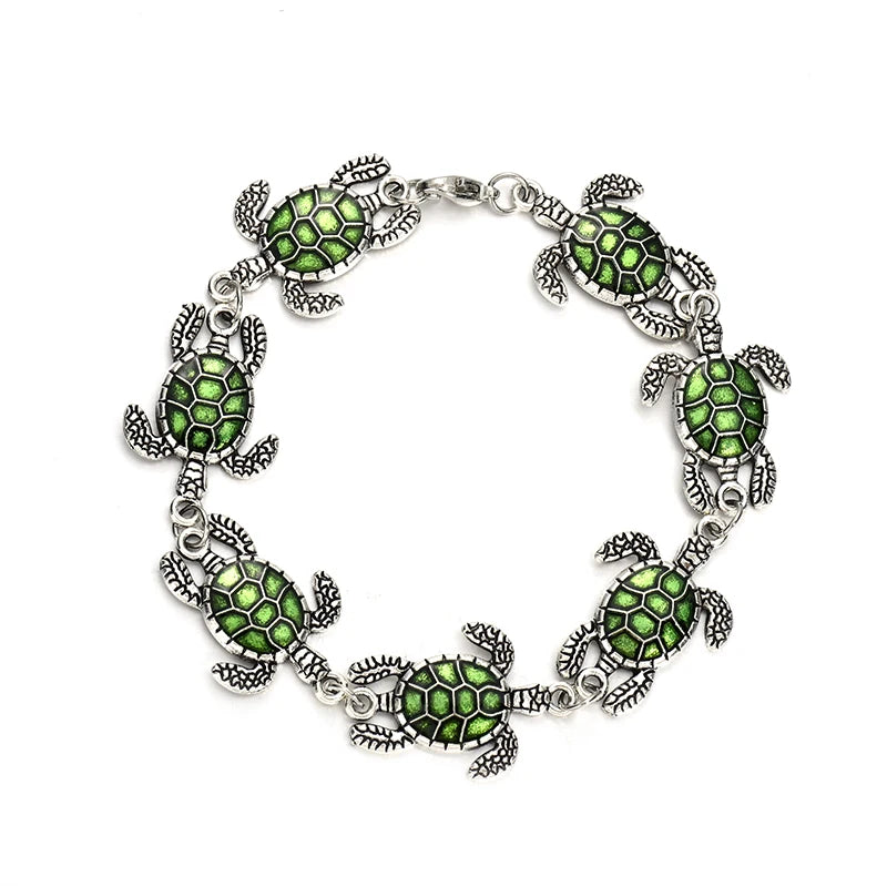 Verdant Sea Charm Bracelet