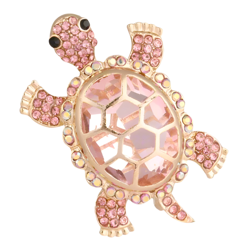 Sea Turtle Crystal Brooch DSERs