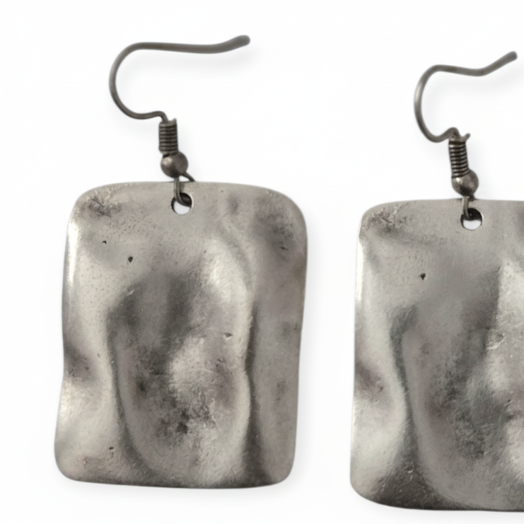Silver Boho Elegance Earrings - ZOHARAS VOGUE