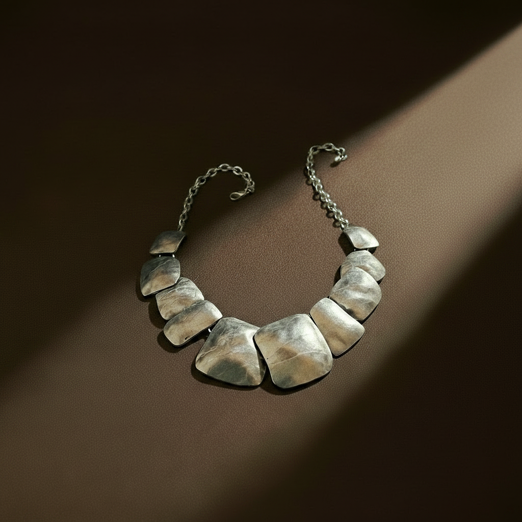 Silver Boho Elegance Necklace - ZOHARAS VOGUE