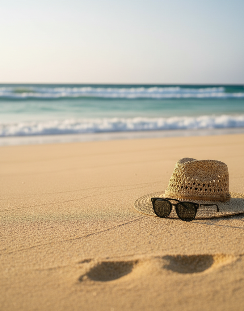 A studio display of the ZoharasVogue Soleil Weave Sun Hat, showcasing its luxurious basket-weave straw pattern, wide 4-inch brim, and elegant structured silhouette.
