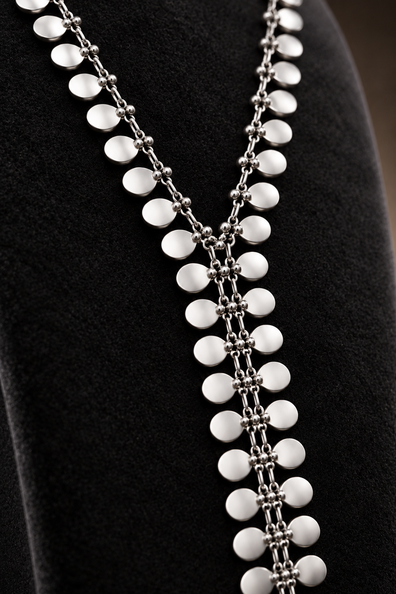 Subira Silver Lariat
