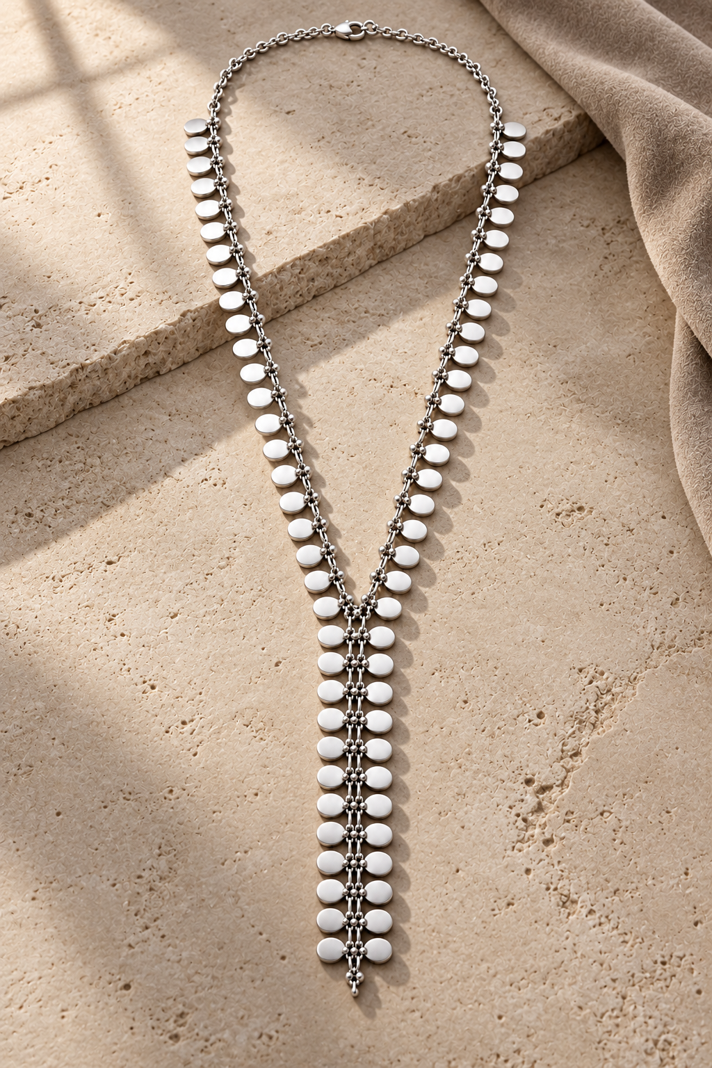 Subira Silver Lariat