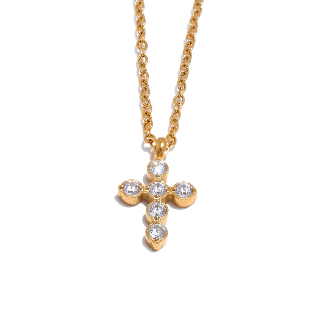 Tessa Cross Necklace ZoharasVogue Fashion Collection
