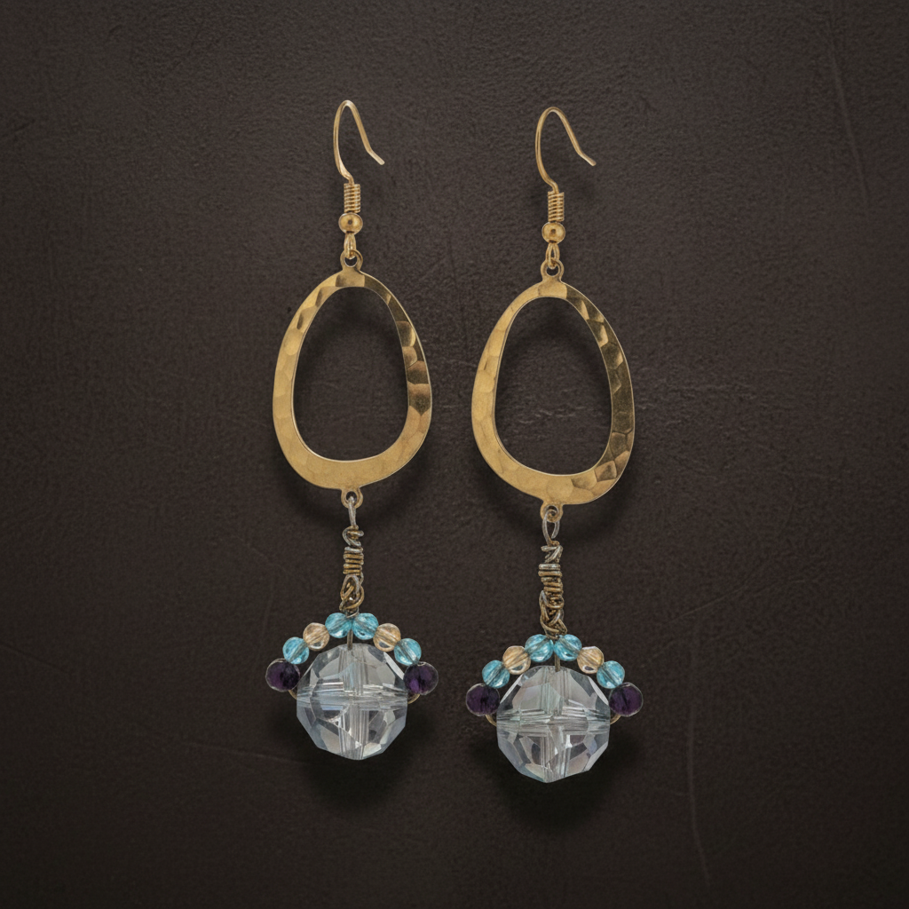 The Celestina Halo Earrings - ZOHARAS VOGUE