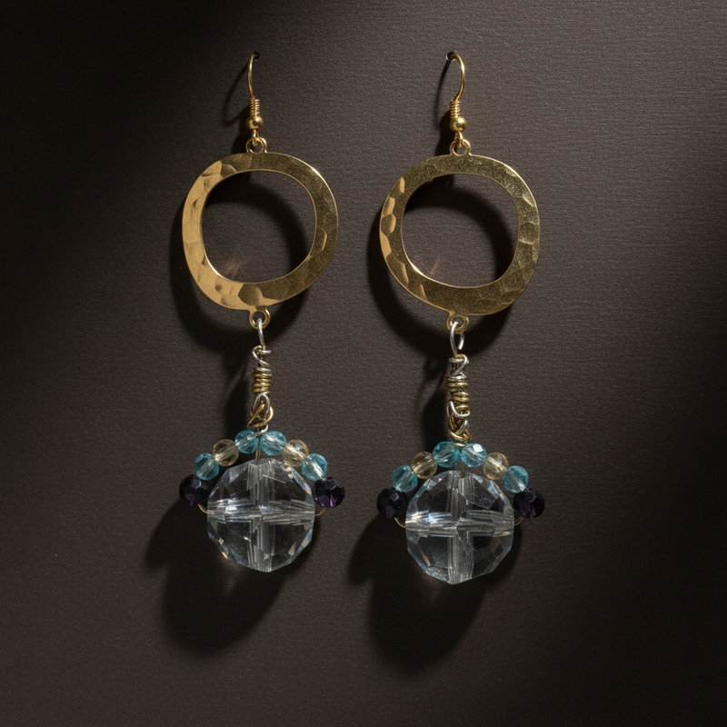The Celestina Halo Earrings - ZOHARAS VOGUE