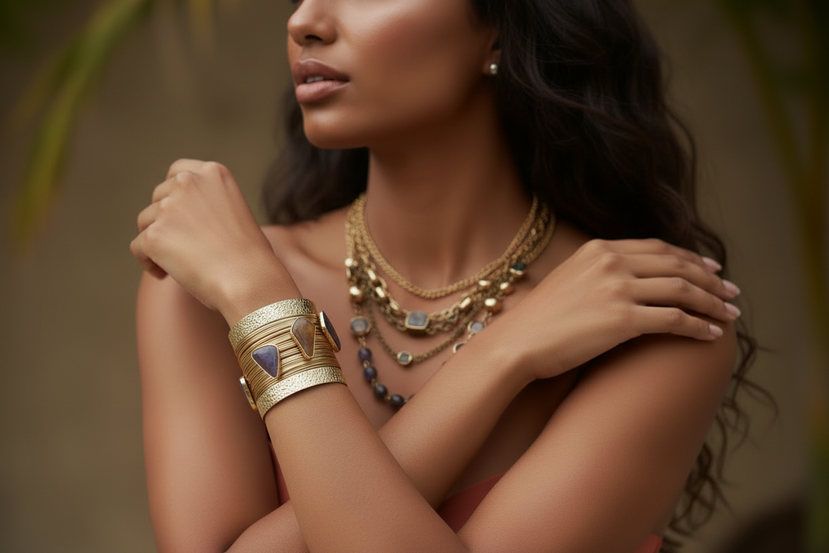 The Obsidian Empress Cuff