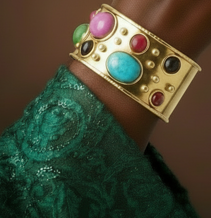 The Seraphina Gem Cuff