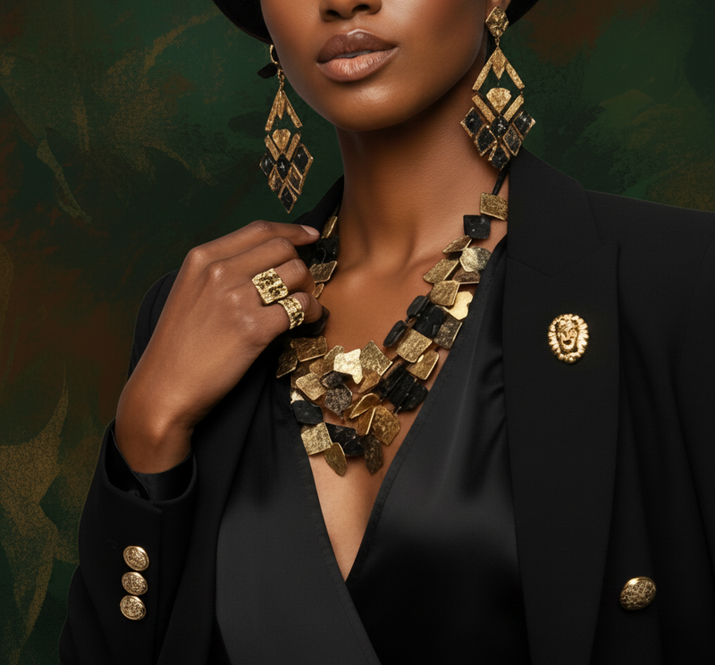 The Unscripted Geometry Necklace - ZOHARAS VOGUE