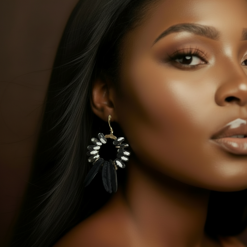 The Velvet Muse Earrings - ZOHARAS VOGUE