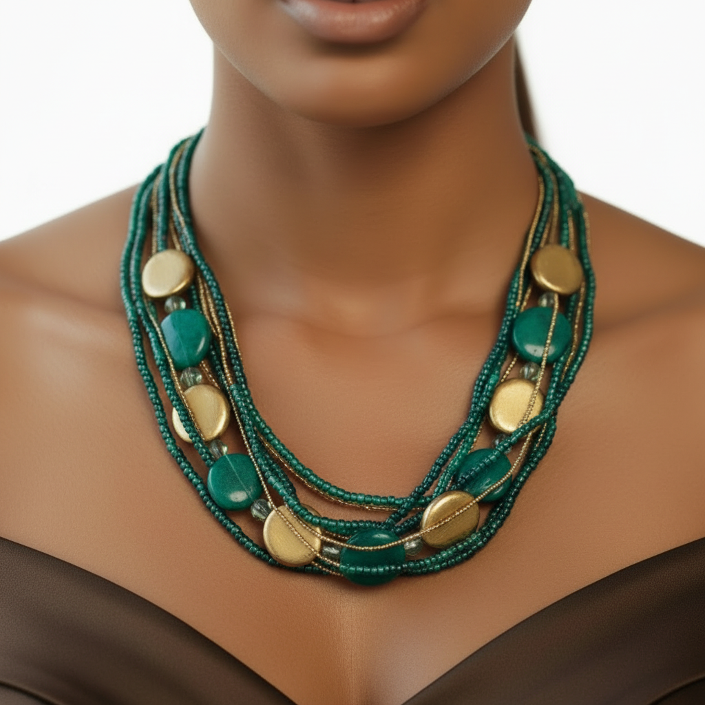 The Verdant Harmony Necklace - ZOHARAS VOGUE