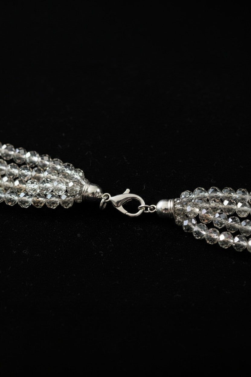 Detailed view of the adjustable lobster clasp and extender chain for customizable fit and comfort. ZoharasVogue