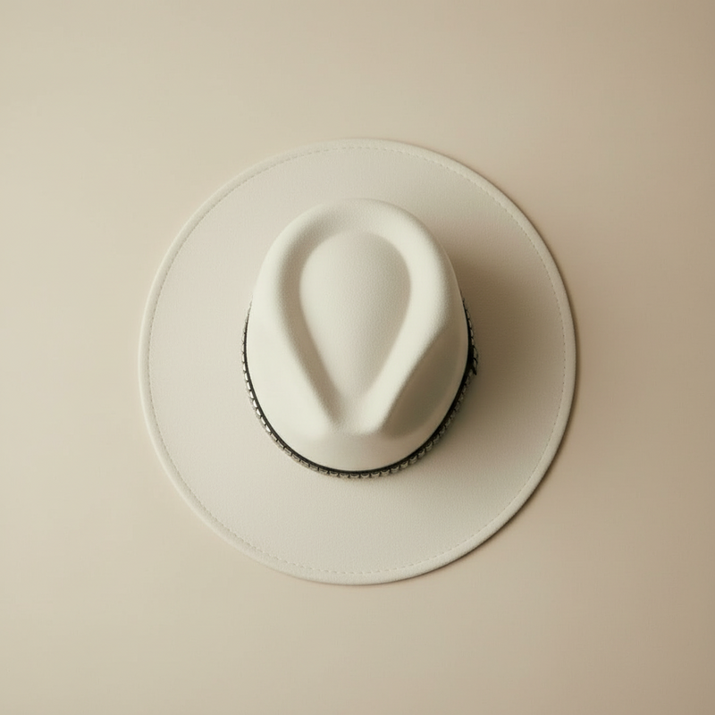 Ebony Fedora Essence Hat - ZOHARAS VOGUE