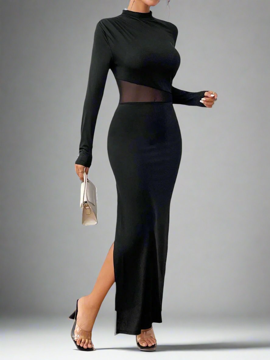 Natalia's Slit Maxi Dress