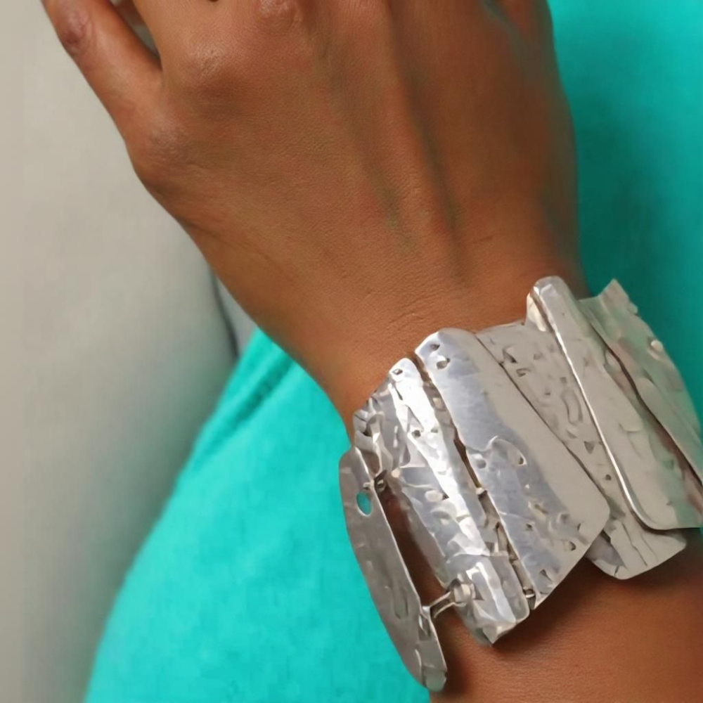 Silver Boho Elegance Bracelet