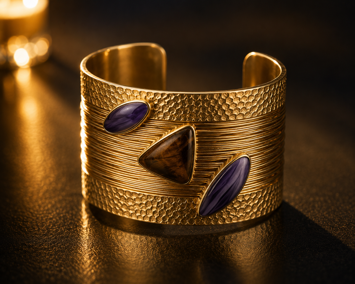 Obsidian Empress Cuff