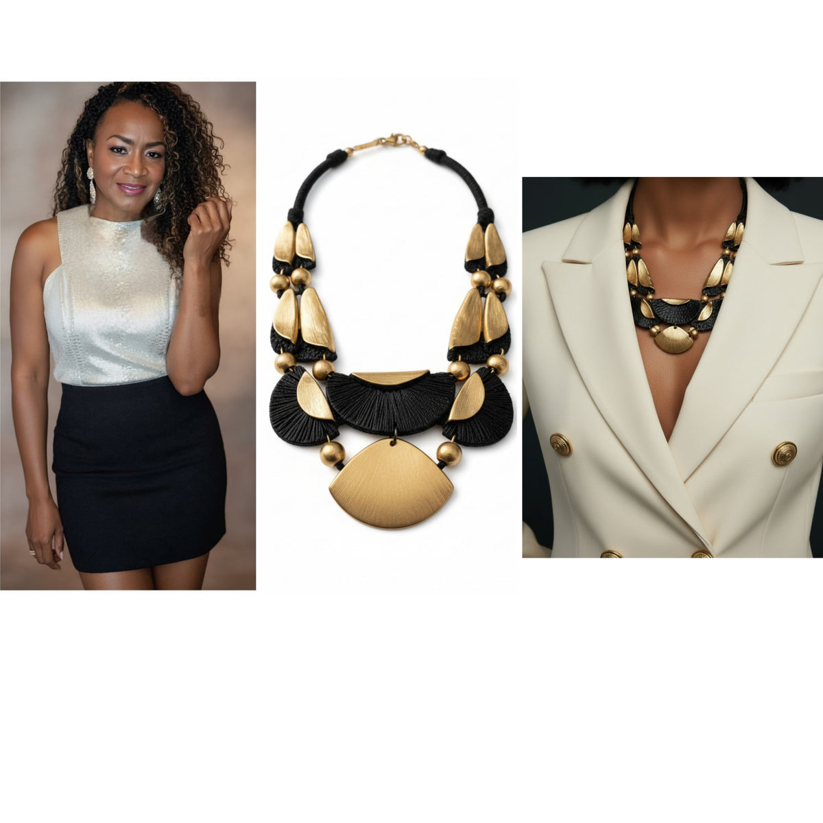 Model Mosaic Chic Beaded Bracelet - ZOHARAS VOGUE