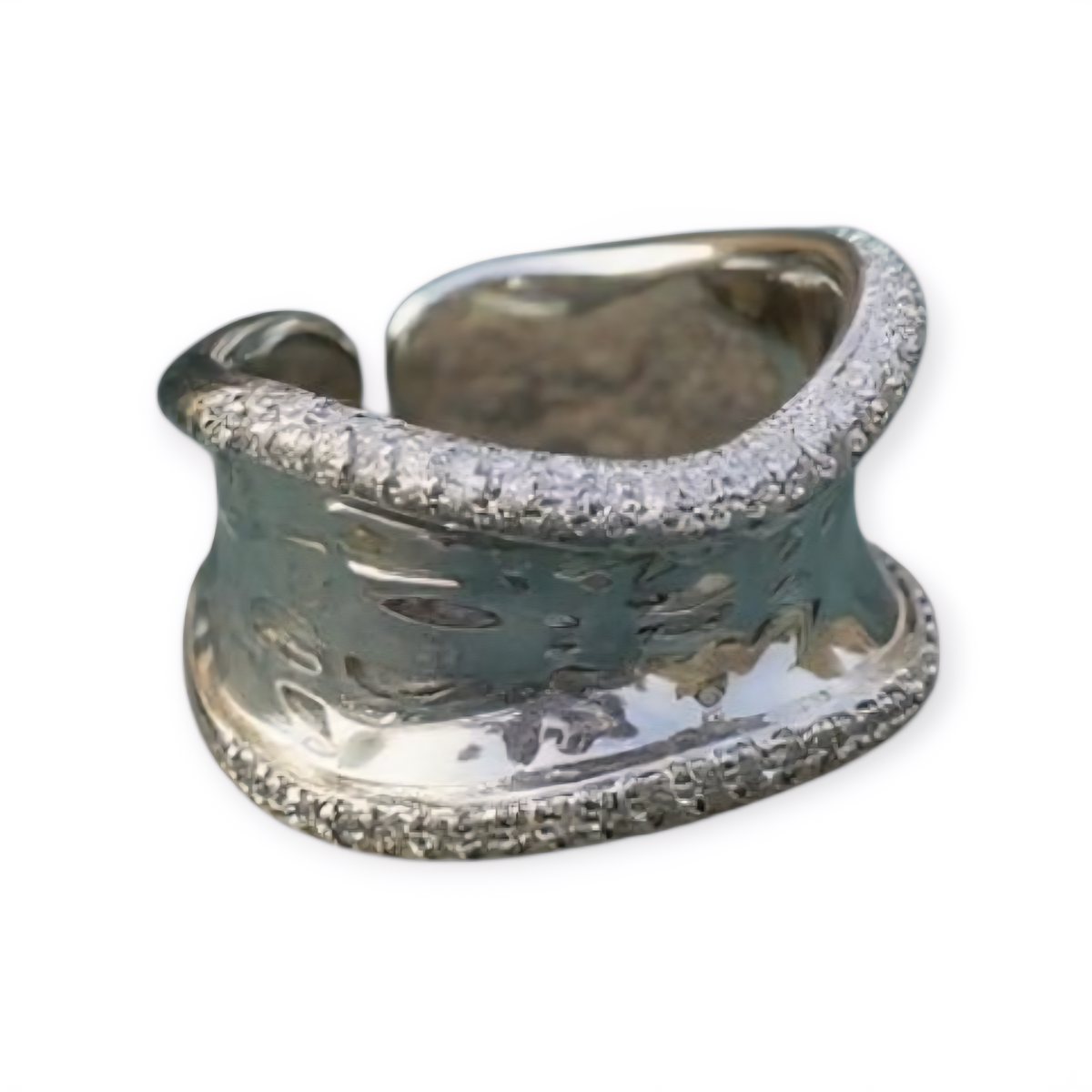 Luxe Geometric Open Ring