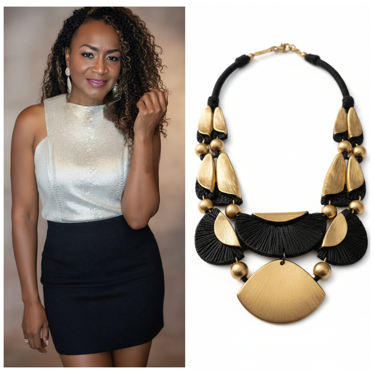 Model Mosaic Chic Beaded Bracelet - ZOHARAS VOGUE