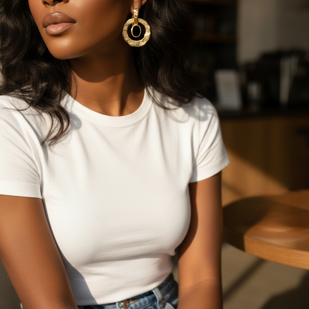 The Noir Halo Earrings - ZOHARAS VOGUE