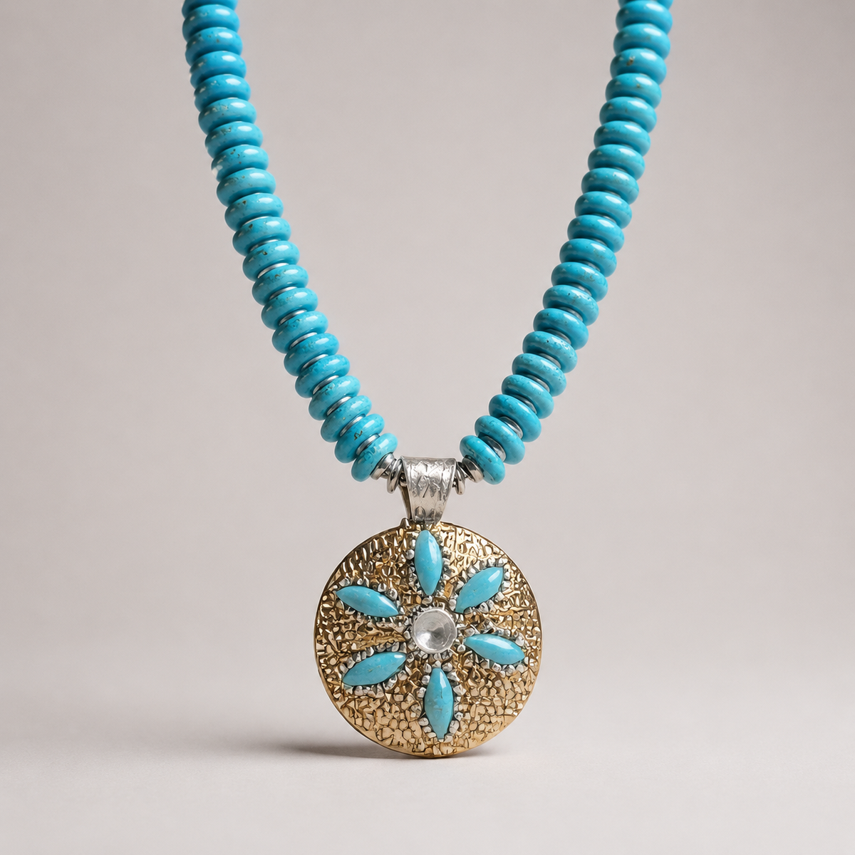 The Seashell Turquoise Necklace