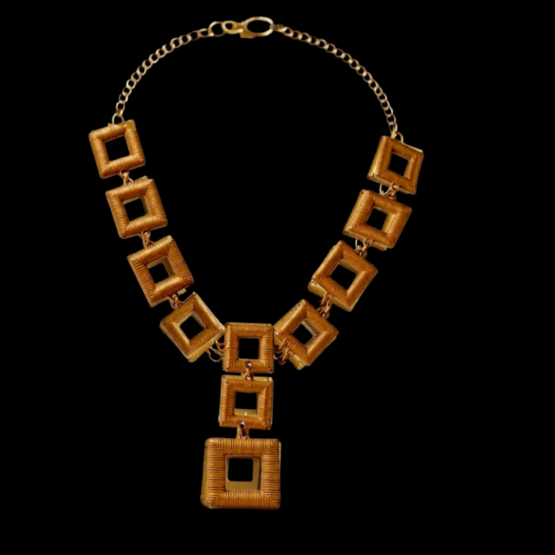 Ailani Geo Luxe Necklace -  14k