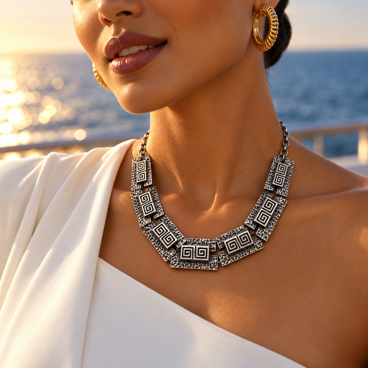 Nura Luna Necklace - ZOHARAS VOGUE