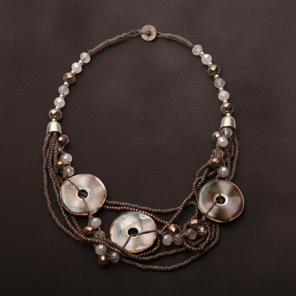 Aurelia Multi-Strand Statement Necklace - ZOHARAS VOGUE