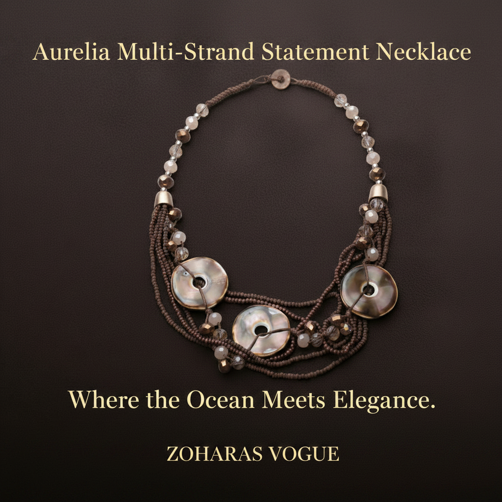Aurelia Multi-Strand Statement Necklace - ZOHARAS VOGUE