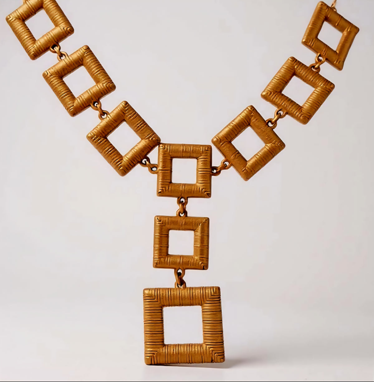 Ailani Geo Luxe Necklace -  14k