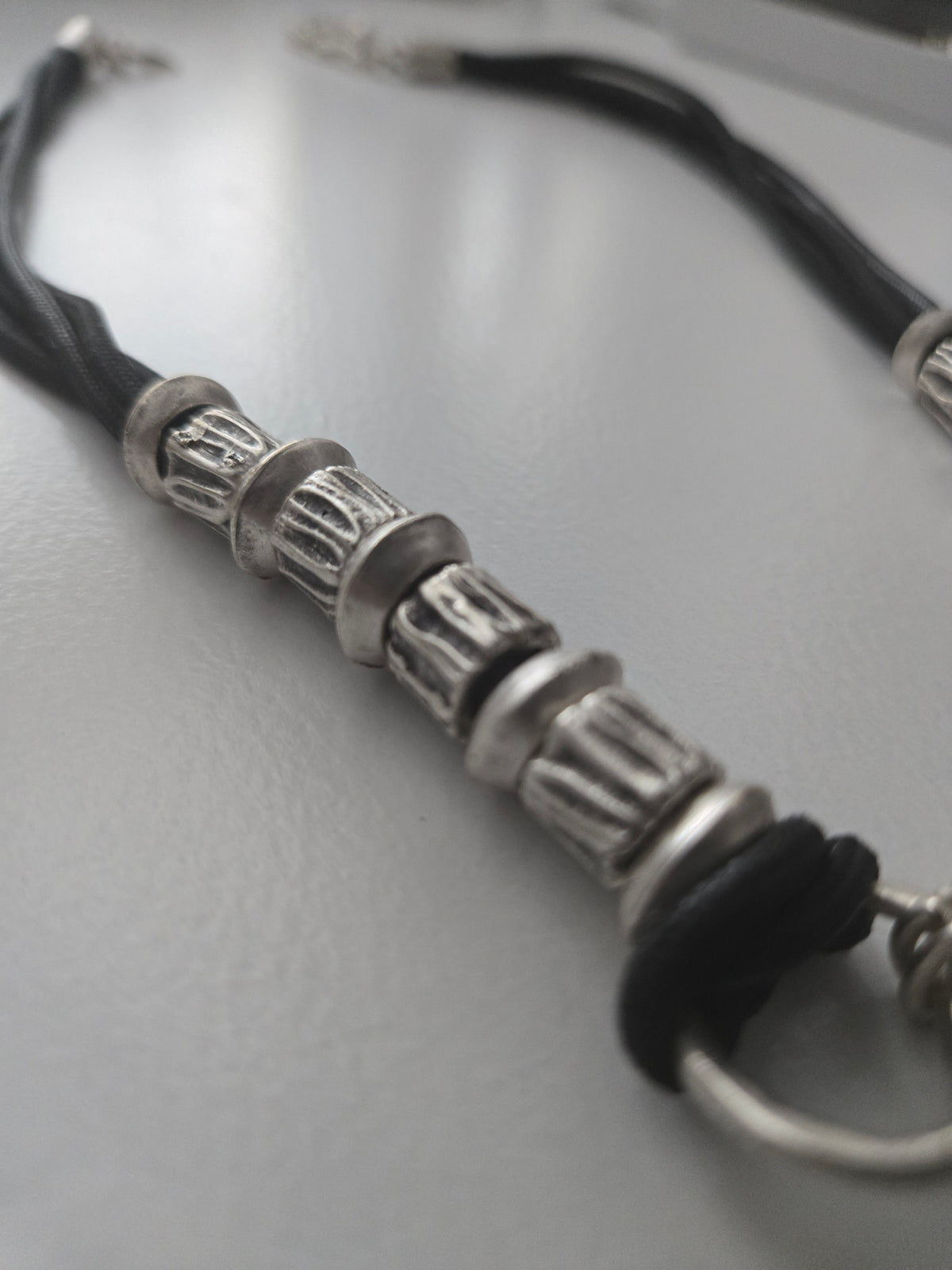 Silver Boho Echo Necklace