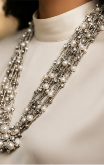 Soraya Bloom Collar Necklace