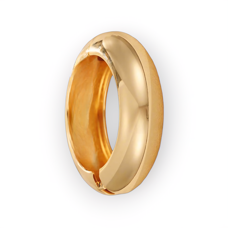 Set of geometric gold-tone mood bangles with acrylic accents in mixed colors, adjustable fit, trendy and modern design
